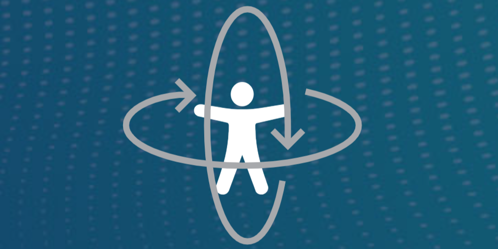 The logo for XR Access is shown. A stick person is surrounded by circular, directional arrows.